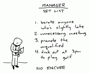 manager cartoon