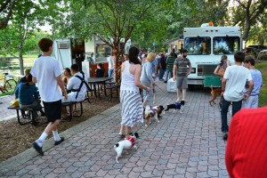 Doggies at Food Truck Cafe