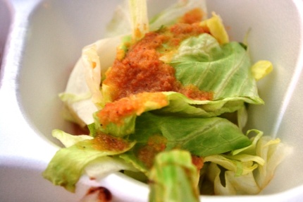 Korean BBQ Taco Truck Salad