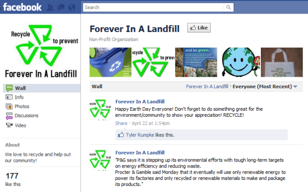Forever in a Landfill Group Project Example