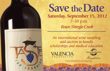 Save The Date Taste for Learning Valencia Foundation
