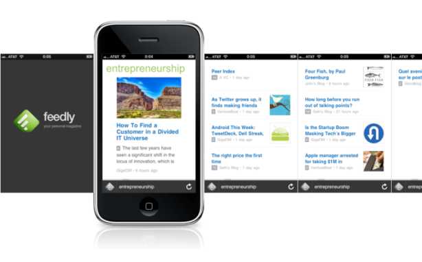 feedly iphone app