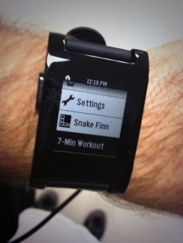Pebble 7 Minute Workout App